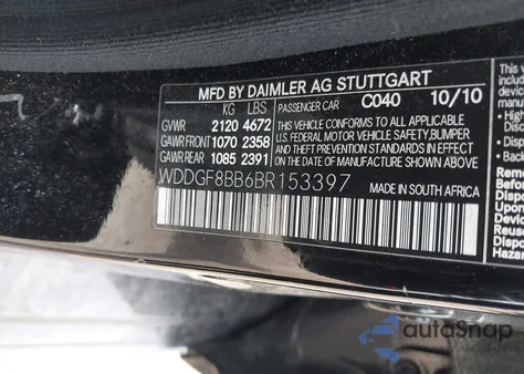 2011 Mercedes-Benz C 300 Luxury 4Matic/Sport 4Matic из США, поврежденный, VIN WDDGF8BB6BR153397